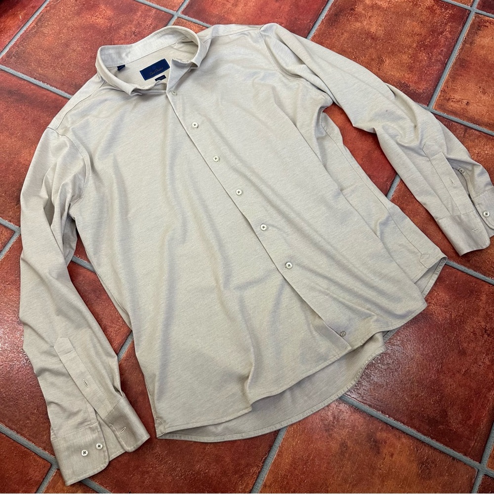 David Donahue Extrasoft Men’s Fusion Dress Shirt